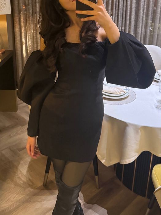 Вечернее платье плотный шёлк