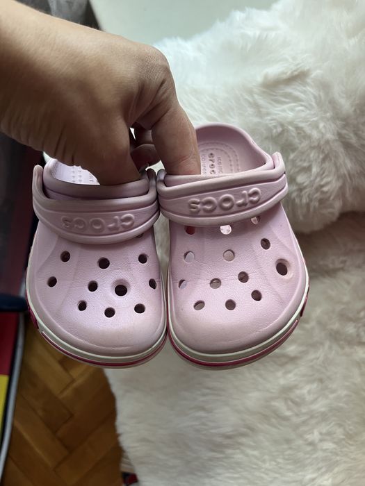 Crocs детски, розови за момиче