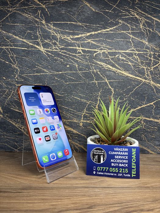 Iphone 17 Pro Max/256Gb/Garantie 2 Ani Centrul de Telefoane/Rate
