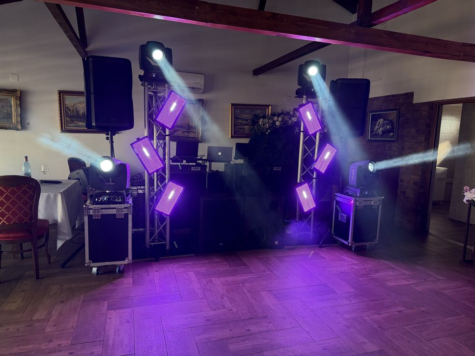 vand lumini pari led+strobo 200w NOI (dj,club,disco)