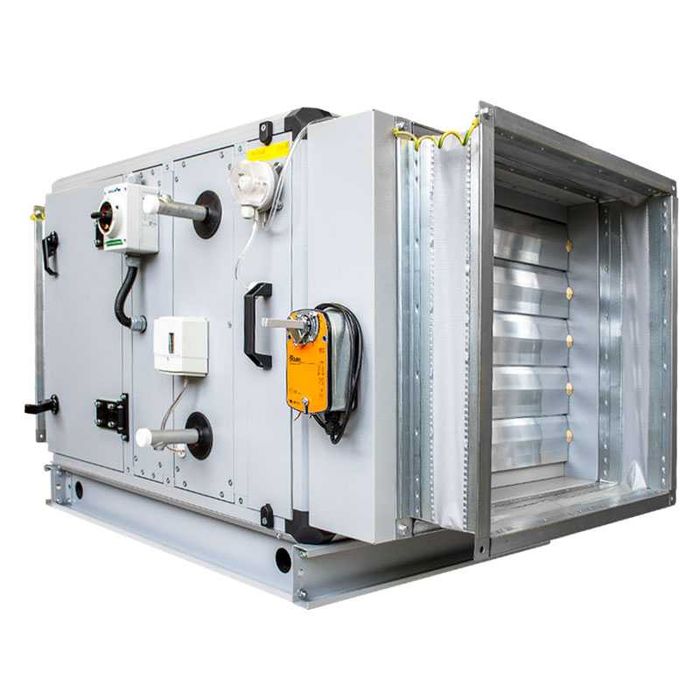 Приточные и вытяжные установки с эффективными фильтром очистки воздуха