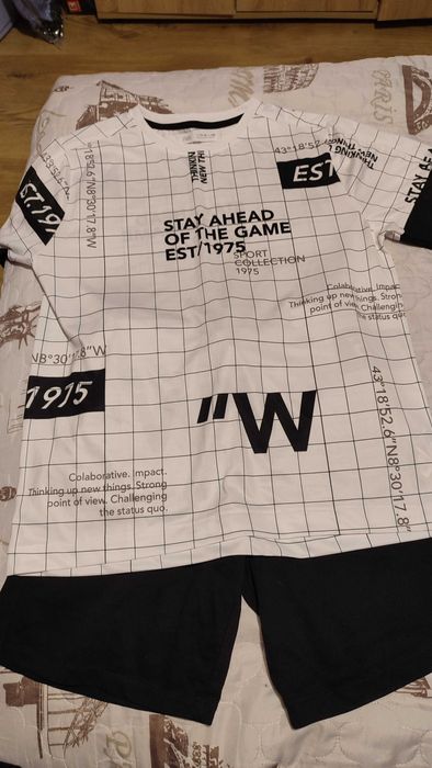 Тениска и къси панталони Zara размери 11-12 години 152см