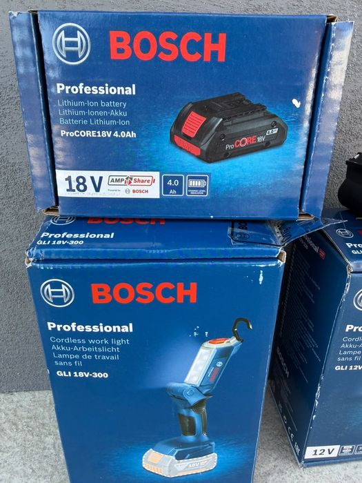 Bosch lanterna pe acumulator
