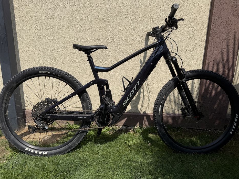 Bicicletă electrică Scott e-MTB Bosch Performance CX Full Suspension