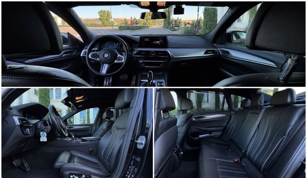 BMW Seria 6 GT - suspensie perne de aer 3.0 xDrive /M paket/ Panoramic / Gesturi/Soft close/ camera 360/