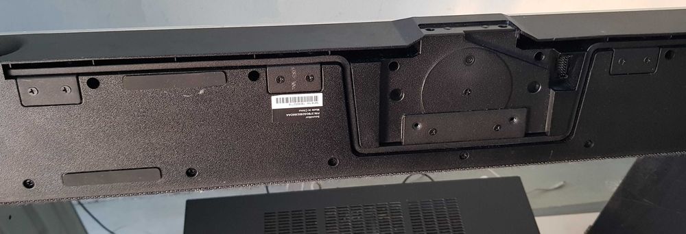 Soundbar Bowers & Wilkins pt monitor Philips 558M1RY