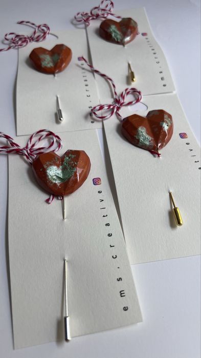 Brose martisor handmade