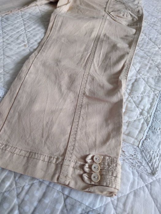 Pantalon chic trei sferturi damă, italienești
