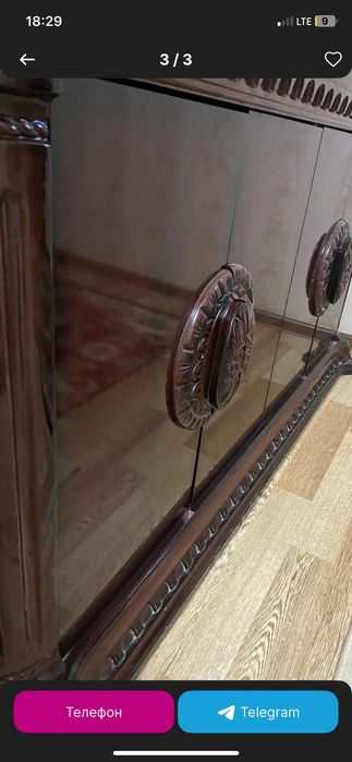 Элитный сервант / витрина (производство Дубай)