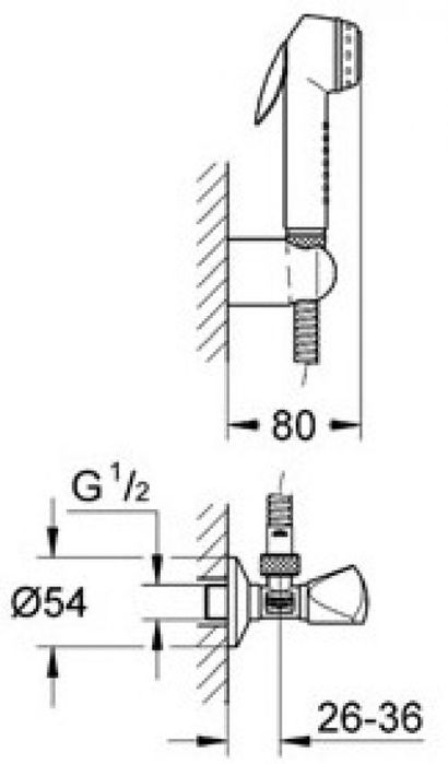 Гигиенический душ GROHE