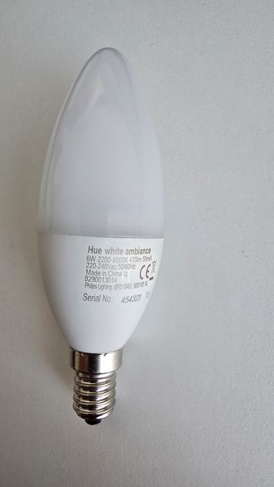 Bec led Philips Hue white ambience 6w 470lm