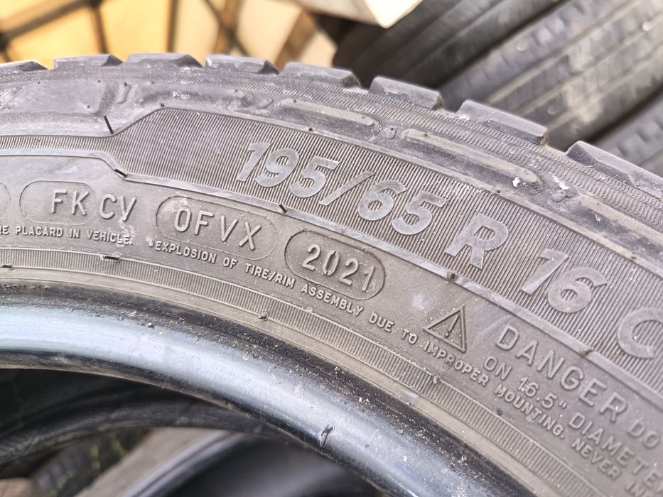 Anvelope 4sezoane MS 195 65 16c Michelin 2021 6mm