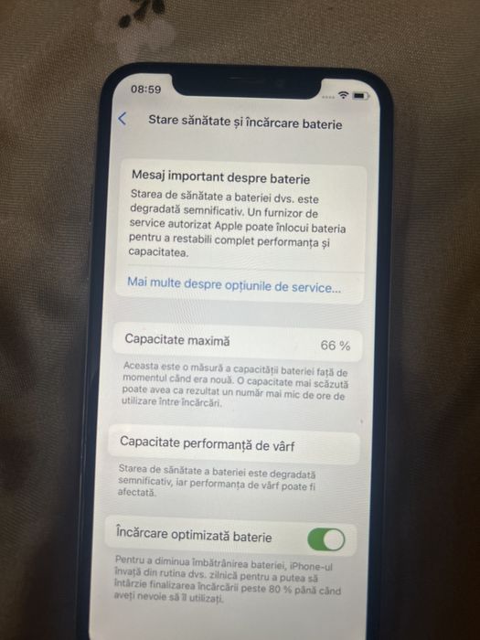 Iphone x de vanzare perfect functionabil, Face Id merge