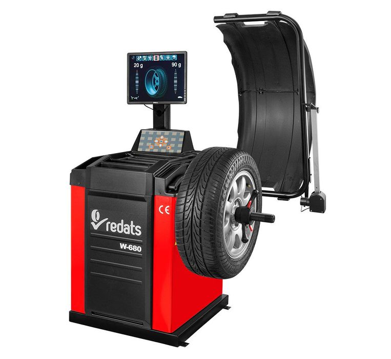 Masina de echilibrat full automata cu monitor lcd 17" pentru roti auto