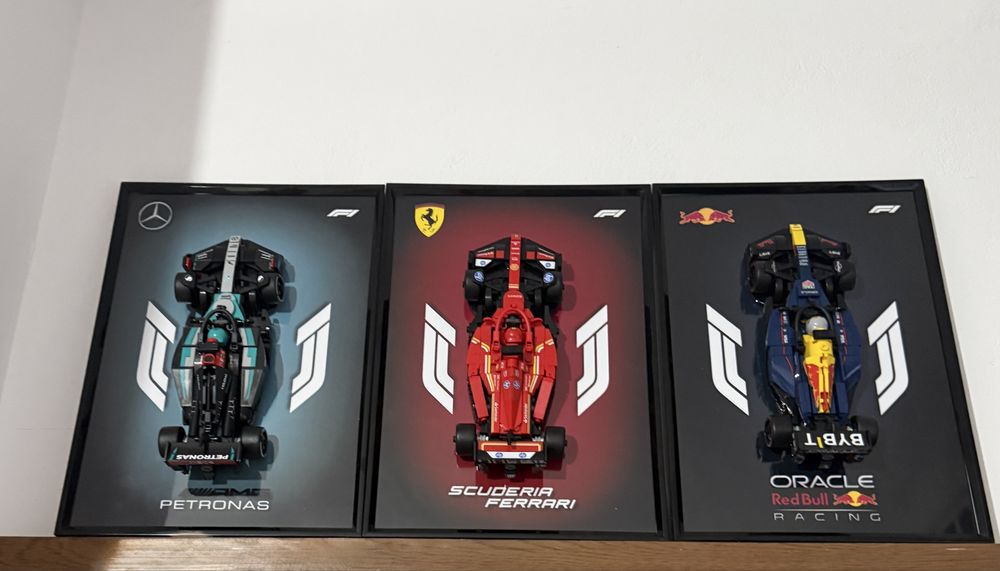 Suport Lego F1 speed champions pentru orice model