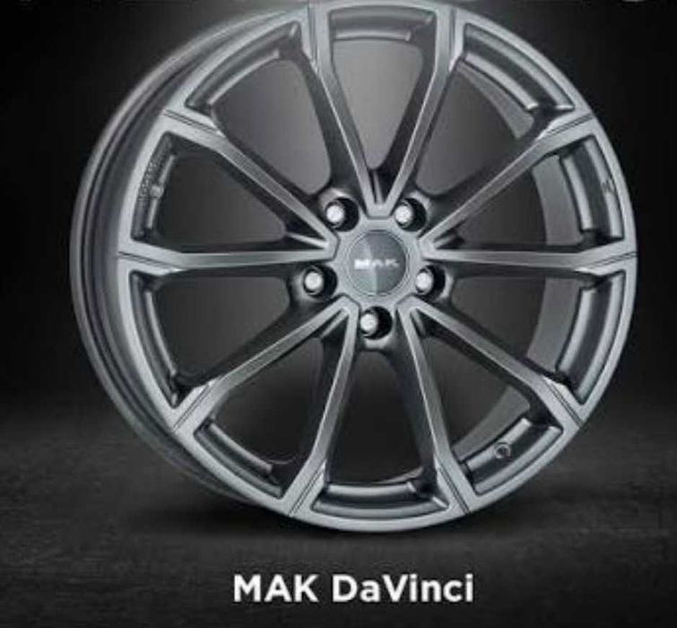 Джанта R17 mak DaVinci - Seat,VW golf  , audi a3,Skoda и други