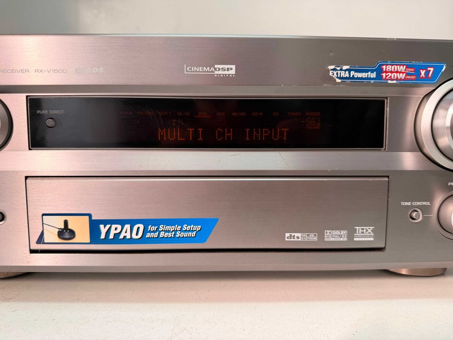 Yamaha RX V 1500 Amplificator Receiver High End -Phono- Masiv 180W x 7