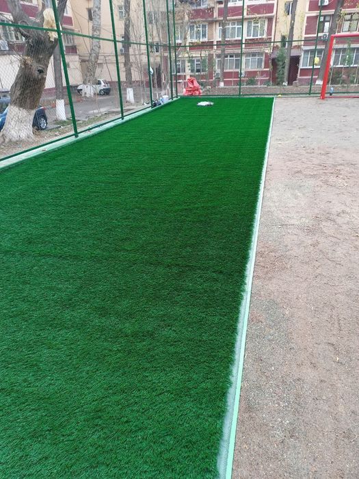 Искусственный газон. Футбольный.