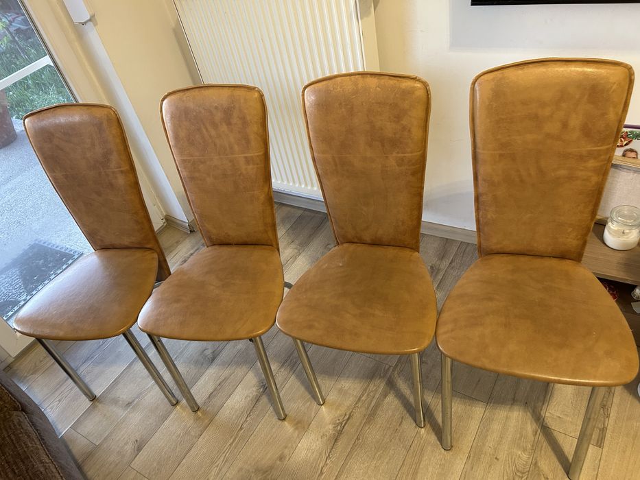 Vand scaun dining bucatarie piele