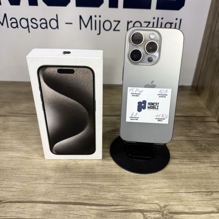 iPhone 15 Pro natural 88% NASIYA BOR