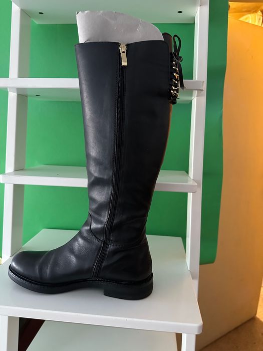 Дамски ботуши от естествена кожа 38 номер