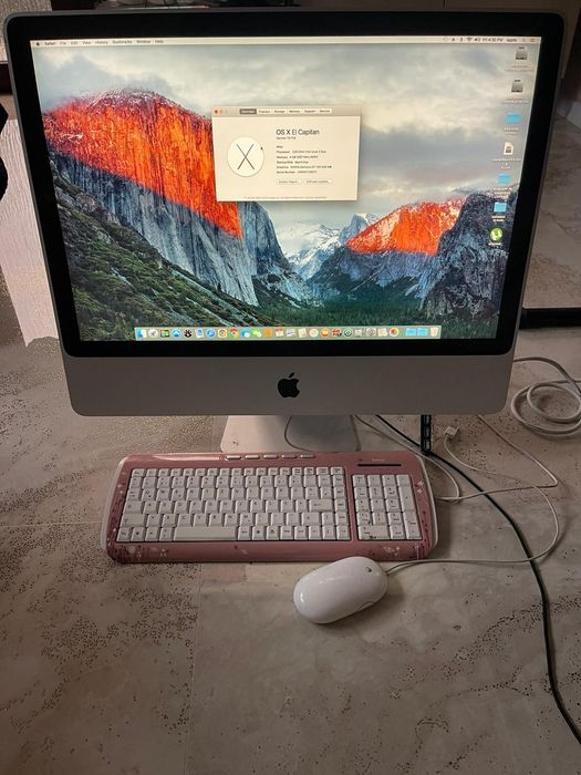 iMac 24 inch procesor 2,93Ghz hd320