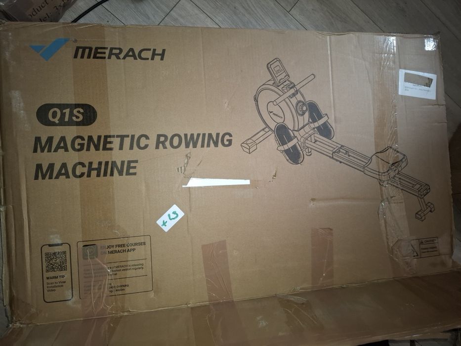 Aparat de vâslit magnetic profesional pentru acasă MERACH – NOU, în ambalajul original!
