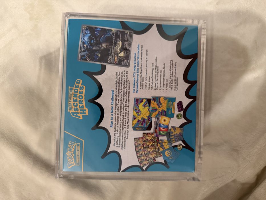 Ascended Heroes cutie acrilica Elite Trainer Box (ETB) Pokemon TCG