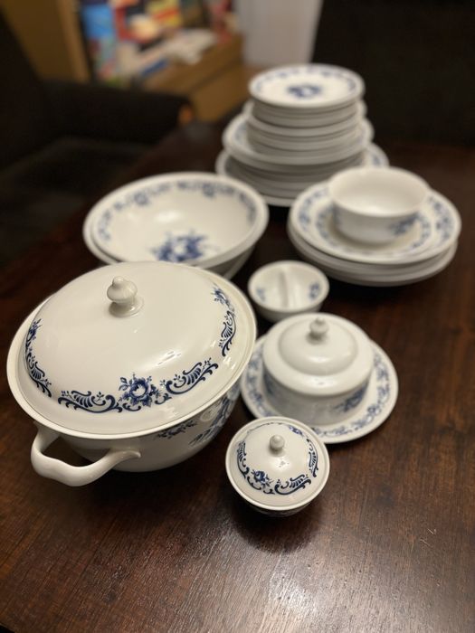 Луксозен чешки сервиз Henriette Bohrmia