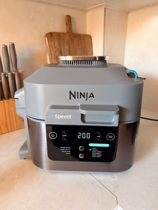 Multicooker Ninja Speedi , 12 programe, 5.7L, Air Fryer, Slow Cooker,