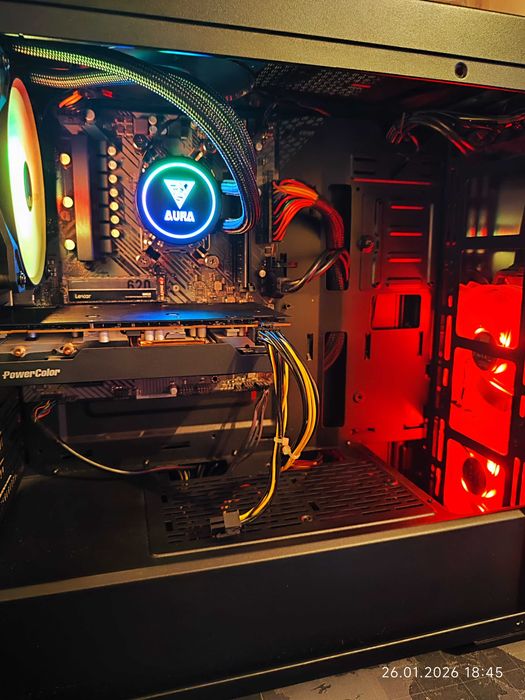 Геймърски Ryzen 7 8700F, RX 7600 8GB, RAM 16GB DDR5, SSD 1TB NVME