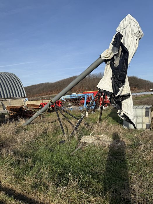 Șnec trifazic cereale D 200 mm, 4 kw