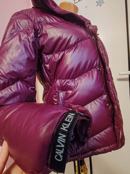 Geacă Calvin Klein cu puf de rață