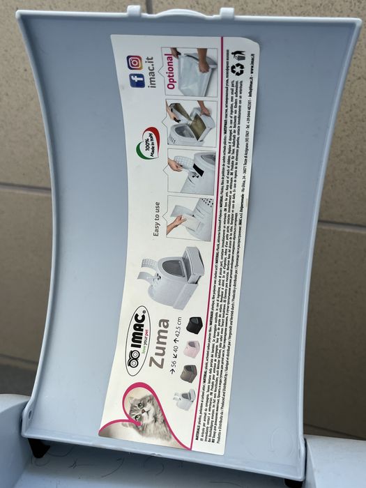 Litiera acoperita pisici IMAC Zuma