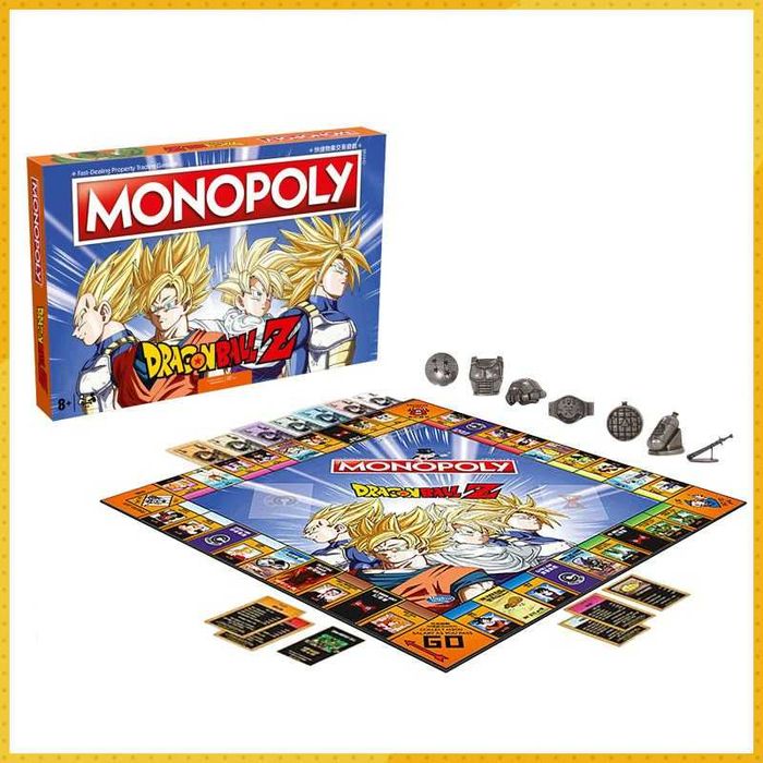 АНИМЕ МОНОПОЛИЯ - One Piece, Naruto, Dragon Ball Z (настольная игра)