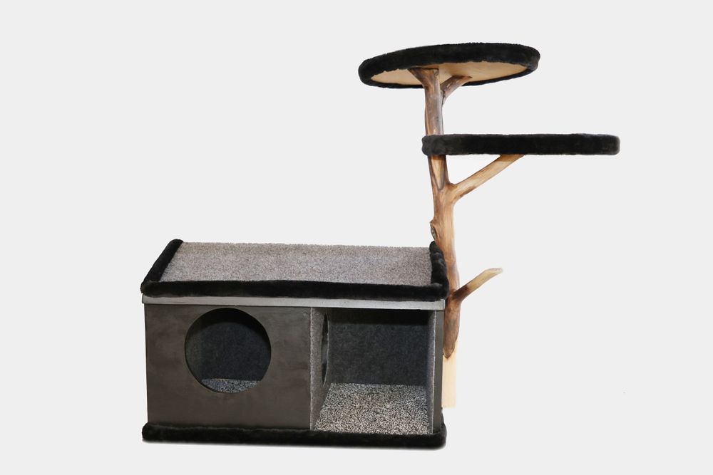 Домики для кошек, натуральный