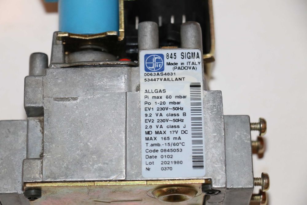 Vana gaz Sigma 845 centrala termica Vaillant