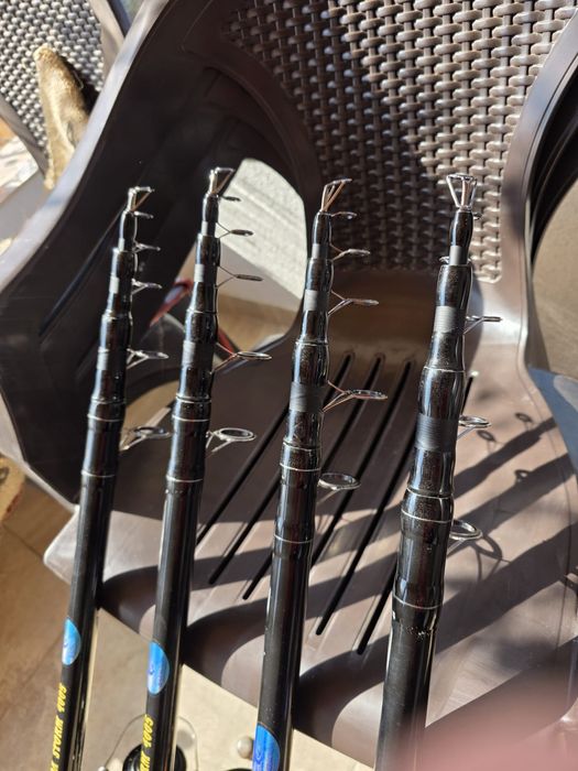 Vând 4 lansete Baracuda Storm 4005 – 4m, 200–300g