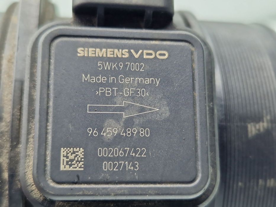 Debitmetru aer  PEUGEOT 407 [Fabr 2004-2010] 5WK97002 2.2 HDi 4HN 115K