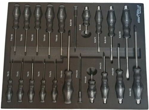 Шкаф количка с инструменти 7 чекмеджета KrafTWelle