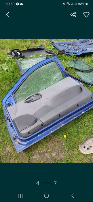 Uși și capotă Fiat Punto