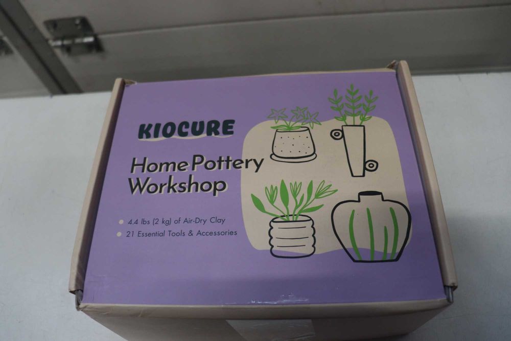 Kiocure глина за сушене на въздух, комплект инструменти за грънчарство