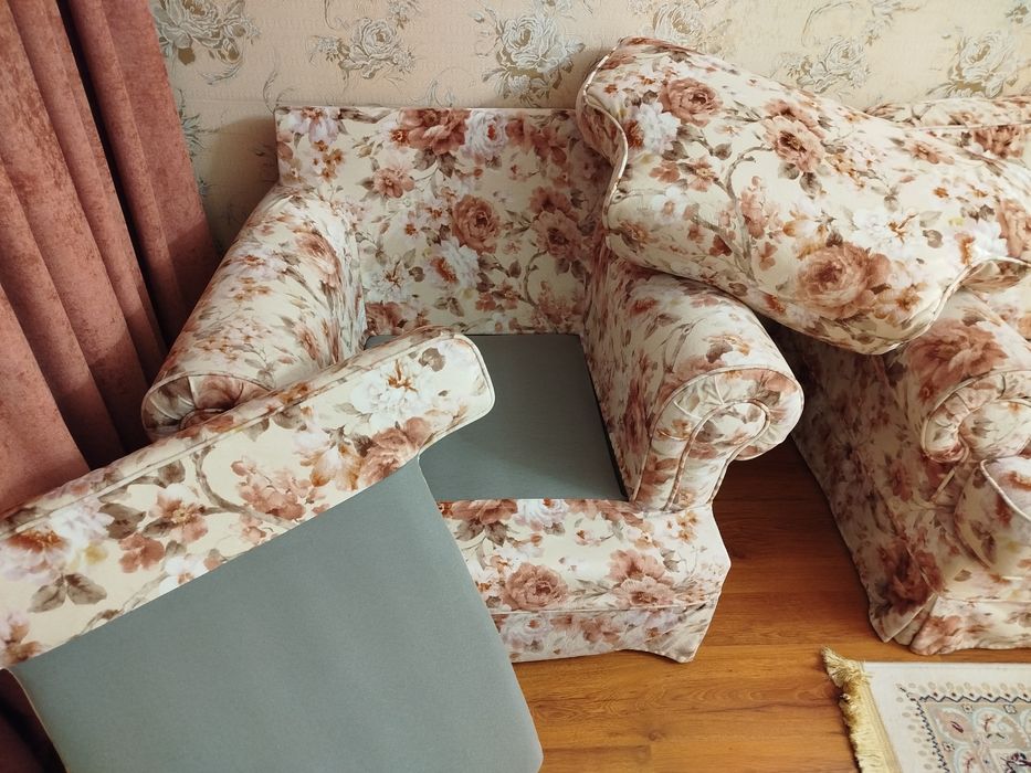 Комплект Прованс диван и кресло.