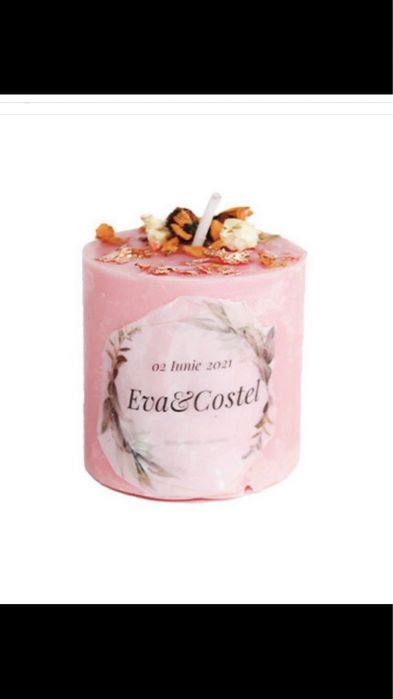 Marturii nunta tip lumanare