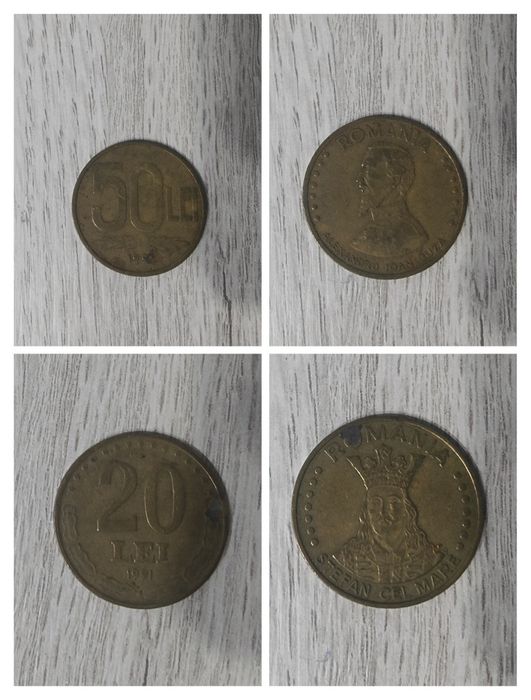 Vând monede vechi diferiți ani