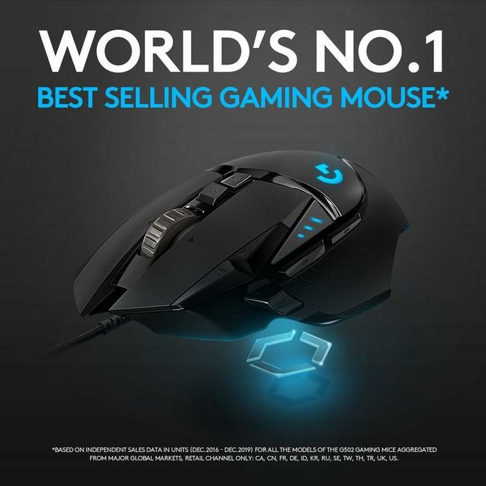 Logitech G502 HERO СКИДКА мышка/мышь (11кнопок,DPI 16K) Проводная