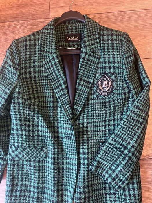 Дамско сако каре Sasi green