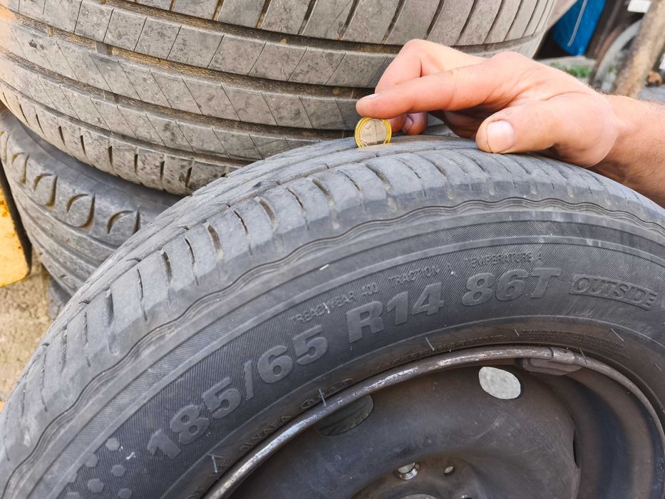 Гуми с джанти KUMHO - летни/зимни 14" (14-ки)