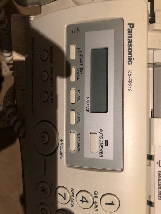 Телефон Панасоник с автоответчиком