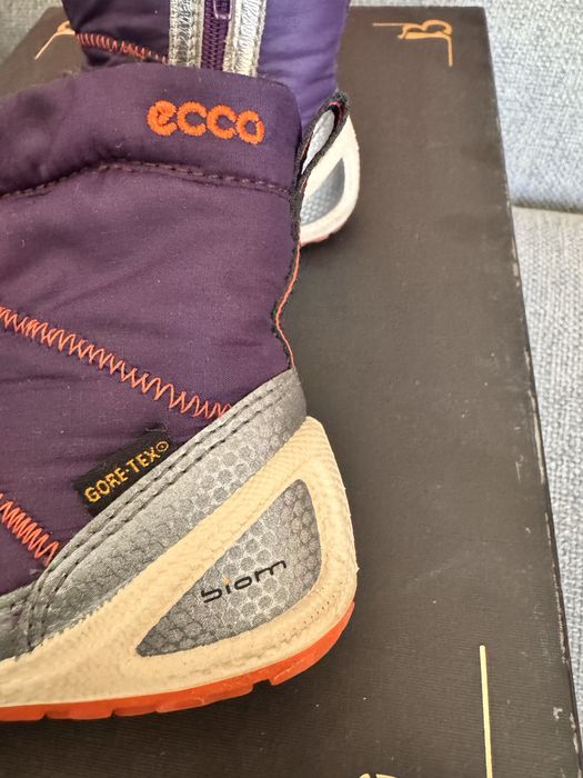 Сапожки ecco теплые